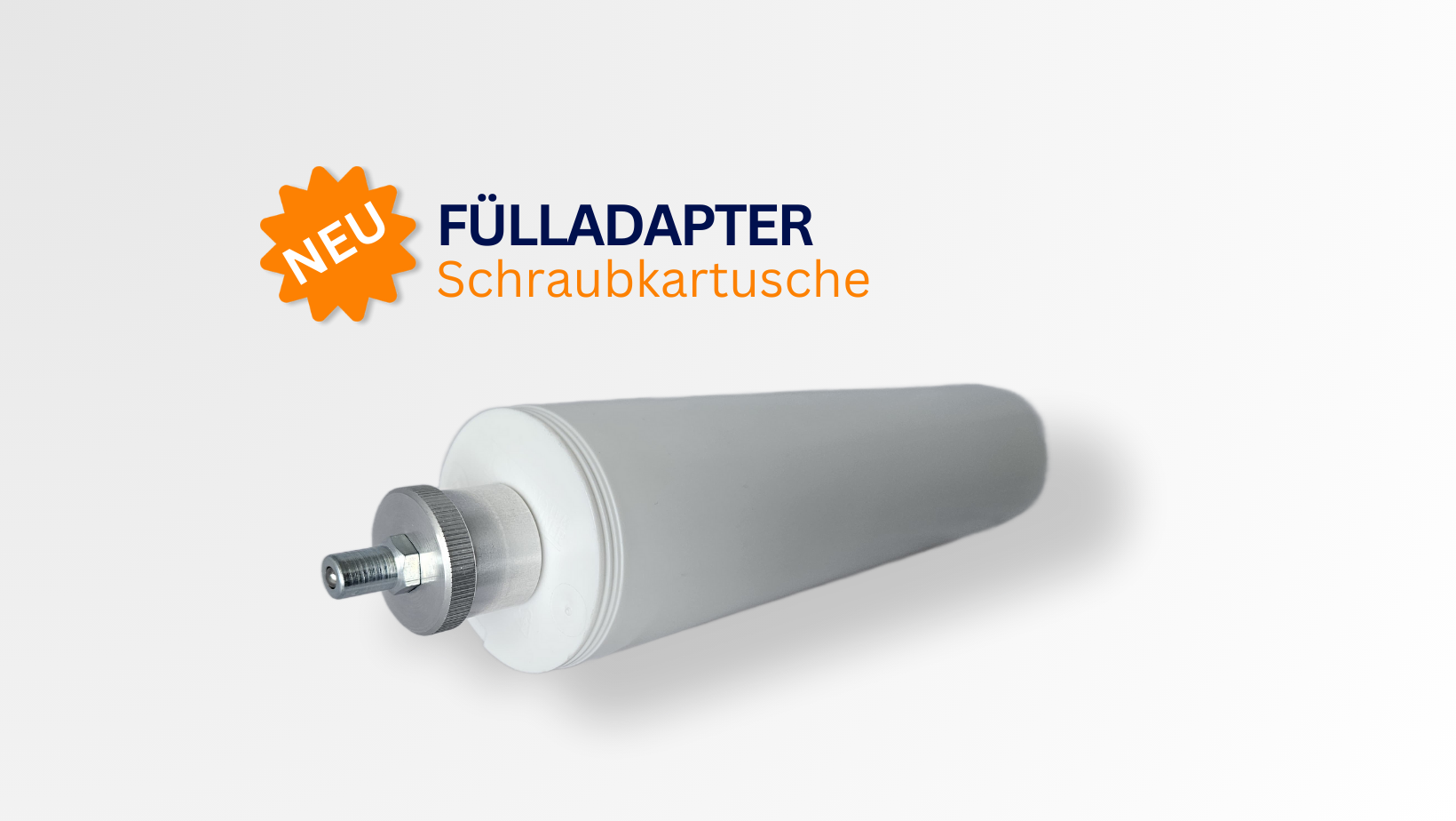 Fülladapter Schraubkartusche