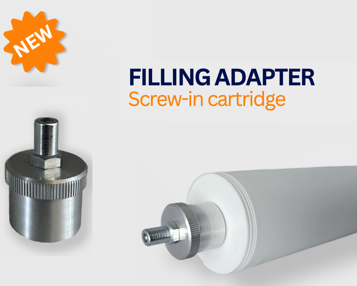 Filling Adapter for Screw Cartridges