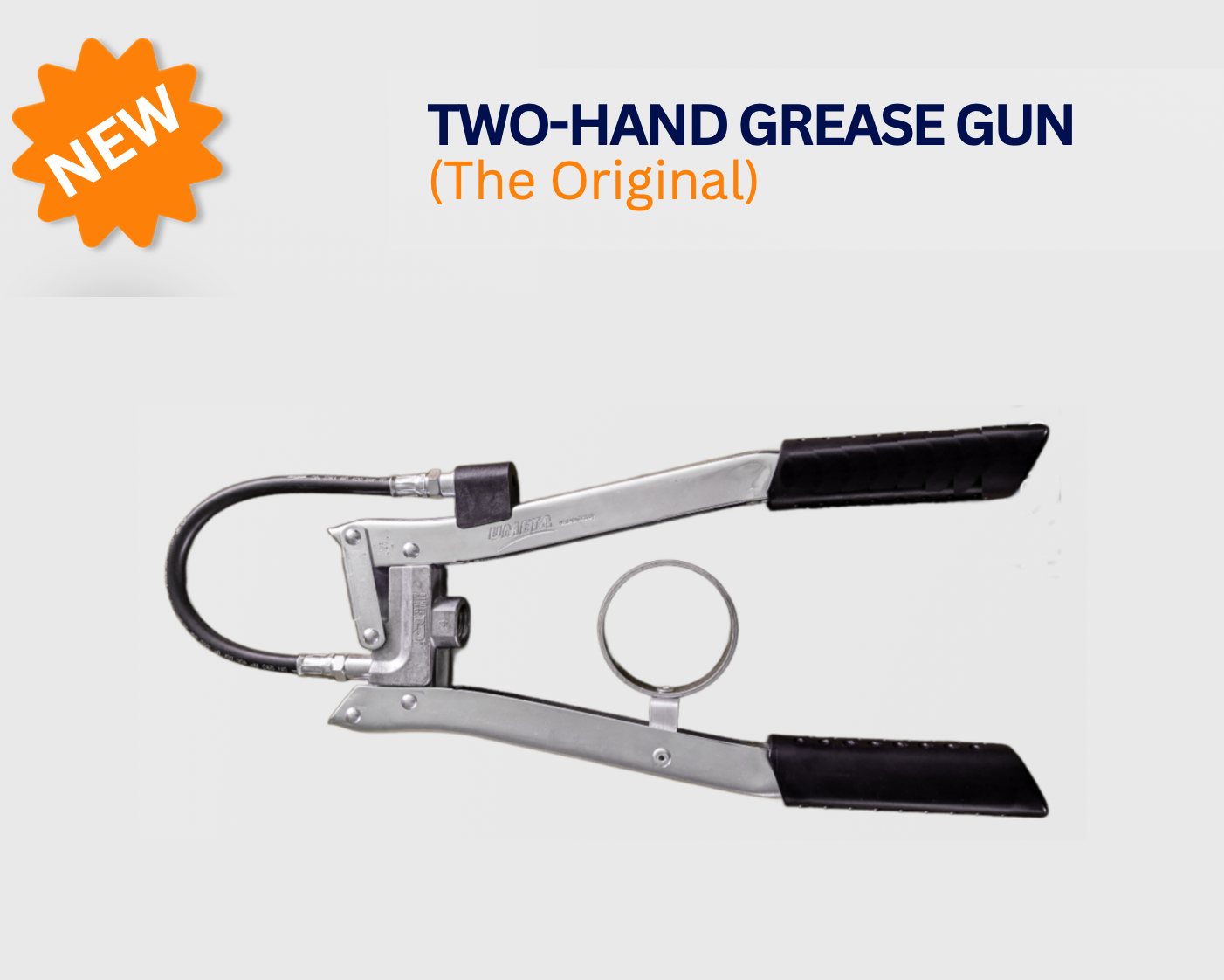 Two-Hand Grease Gun